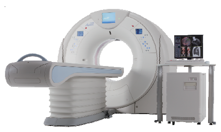 広範囲で鮮明な撮影が可能！64列マルチスライスCT
