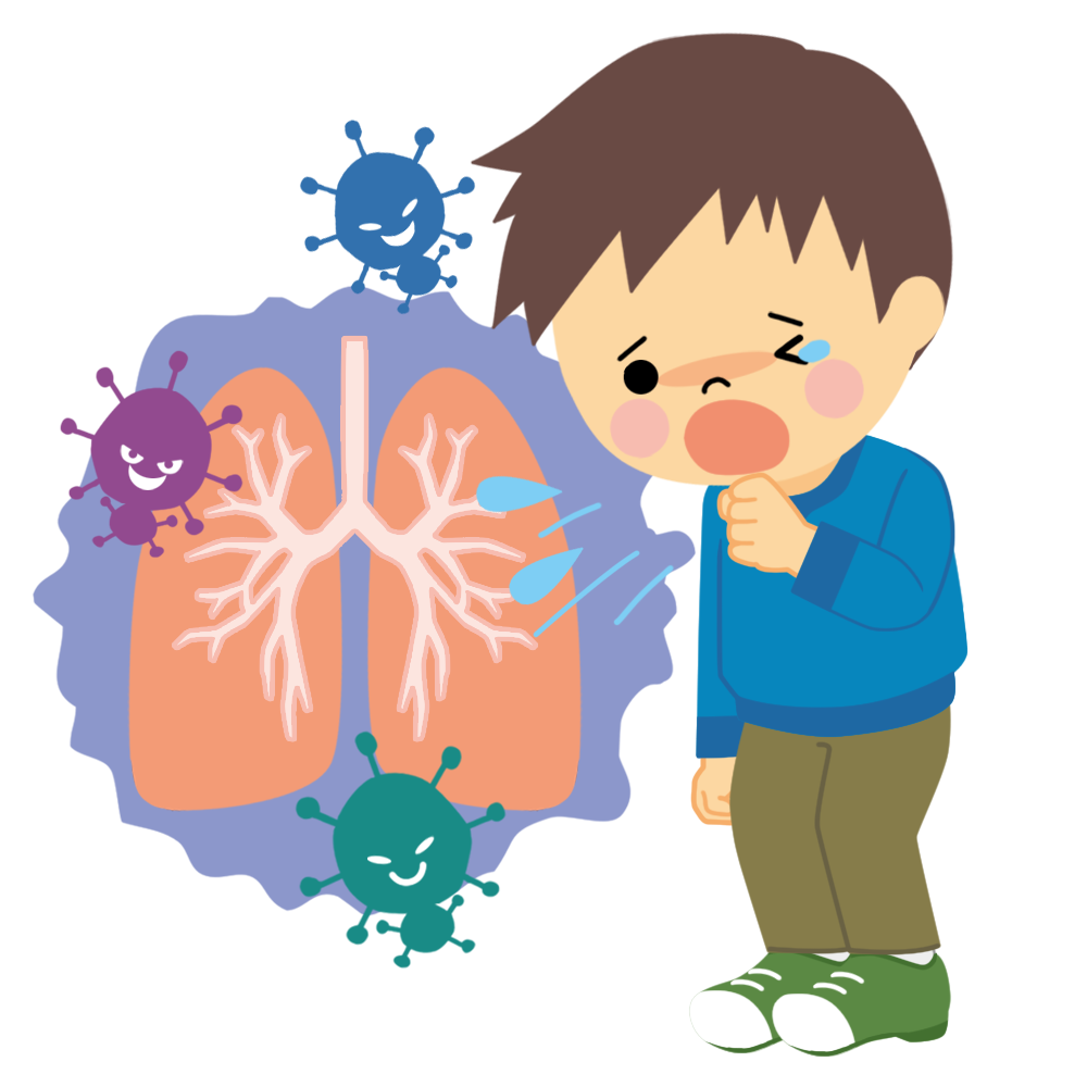 お子様の咳、マイコプラズマ肺炎かも？！